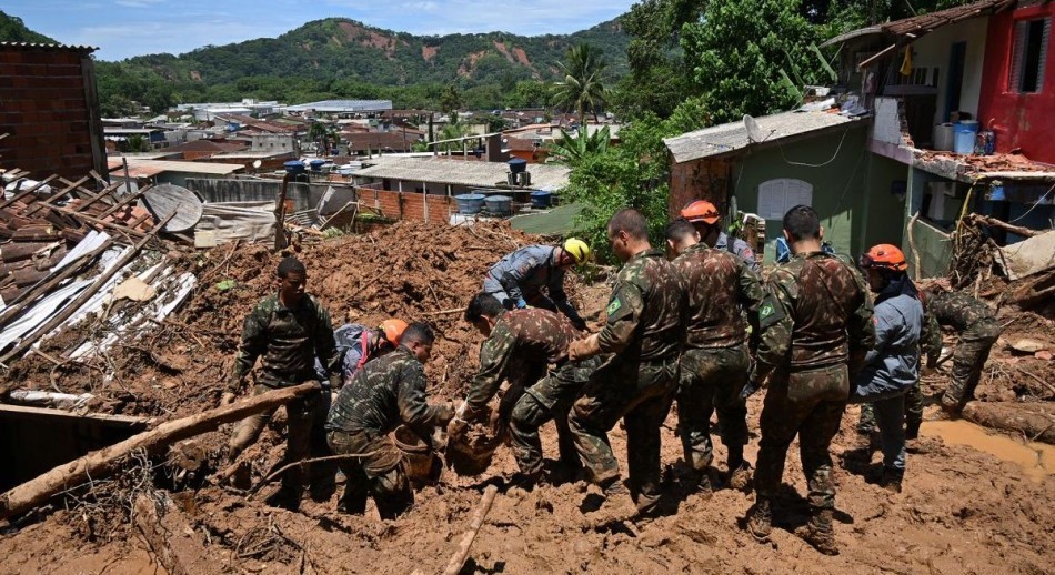 Son al menos 44 los muertos por las lluvias torrenciales en Brasil