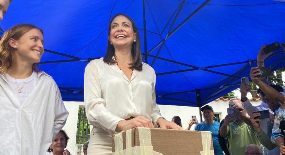 Machado recibió el apoyo de sus rivales de la interna para las elecciones