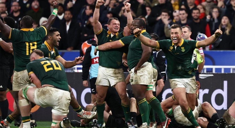 Sudáfrica venció a Nueva Zelanda y se consagró campeón del mundo