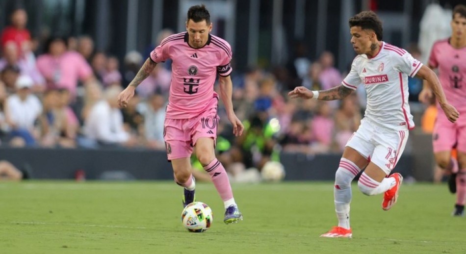 Inter Miami, con un gol de Messi, rescató un empate agónico ante Saint Louis