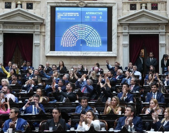 El oficialismo y sus aliados aprobaron la reforma laboral, que vuelve al Senado