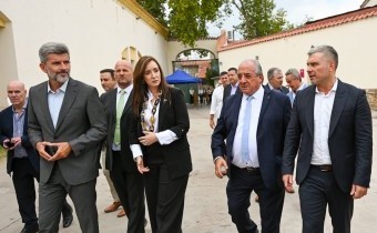 Villarruel evitó la polémica con la Casa Rosada y se enfocó en la Vendimia: “Me siento en casa”