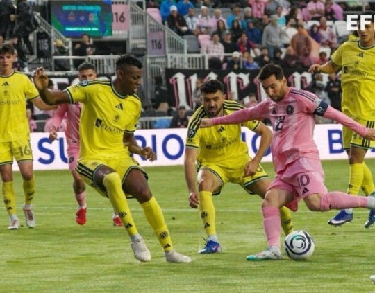 Con el gol 900 de Messi, Inter Miami fue eliminado por Nashville de la Concacaf