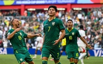 Bolivia le ganó a Surinam y quedó a un triunfo del Mundial 2026