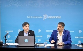 Kicillof: “Que el Presidente les dé la razón a los fondos buitre es muy riesgoso para la Argentina”