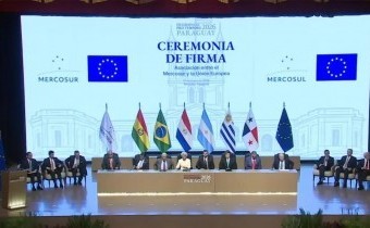 La Unión Europea y el Mercosur celebraron la entrada en vigor provisional de su acuerdo comercial