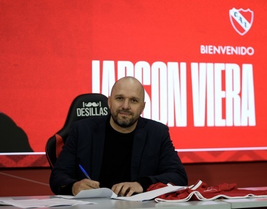 Independiente oficializó a Jadson Viera como nuevo DT