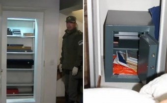 Mostraron las cajas fuertes de Cristina y advierten “había mucha documentación y cosas de valor